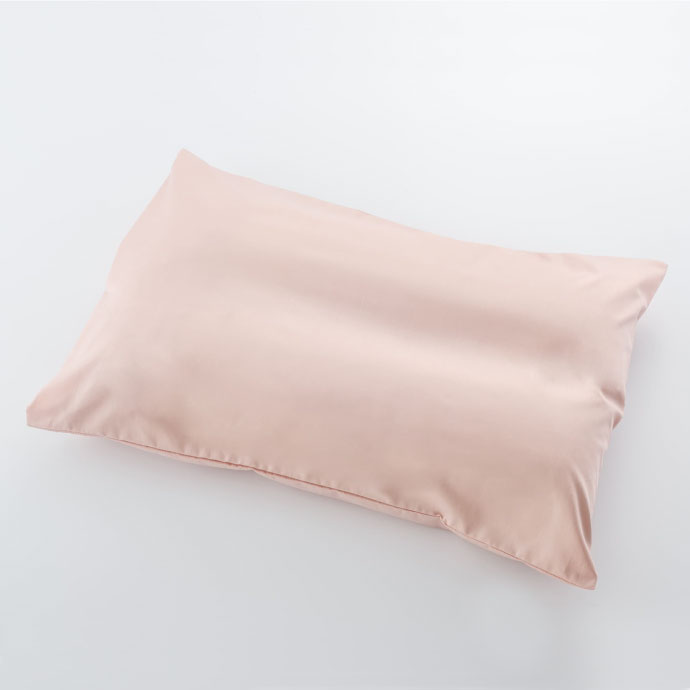 牧場の羊からの贈り物「羊の夢枕」 枕カバー(ピンク)付_01