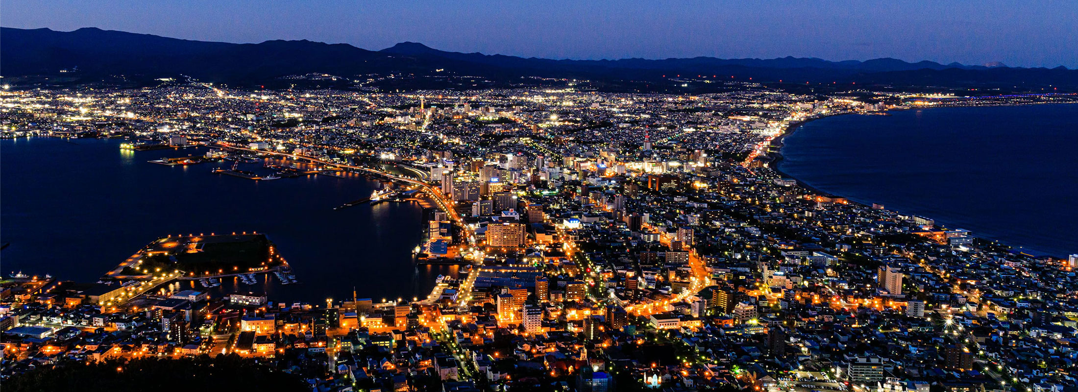 函館山からの眺望(夜景)