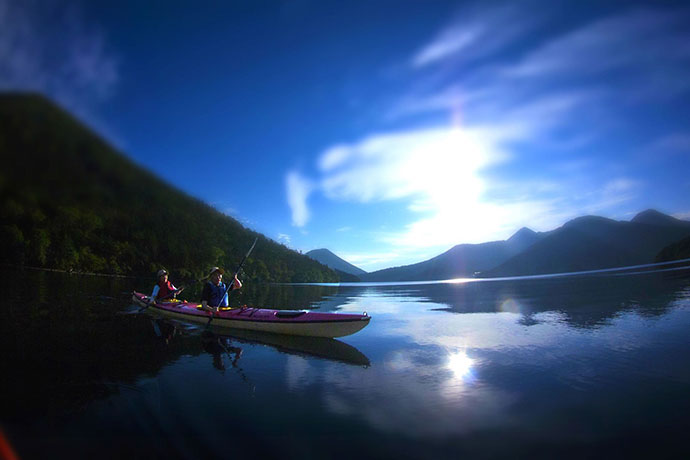 天空の湖「然別湖」