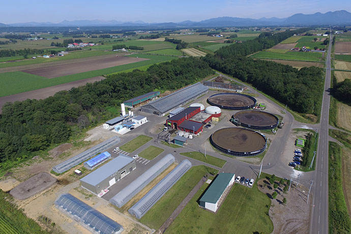 環境施策の核施設「バイオガスプラント」