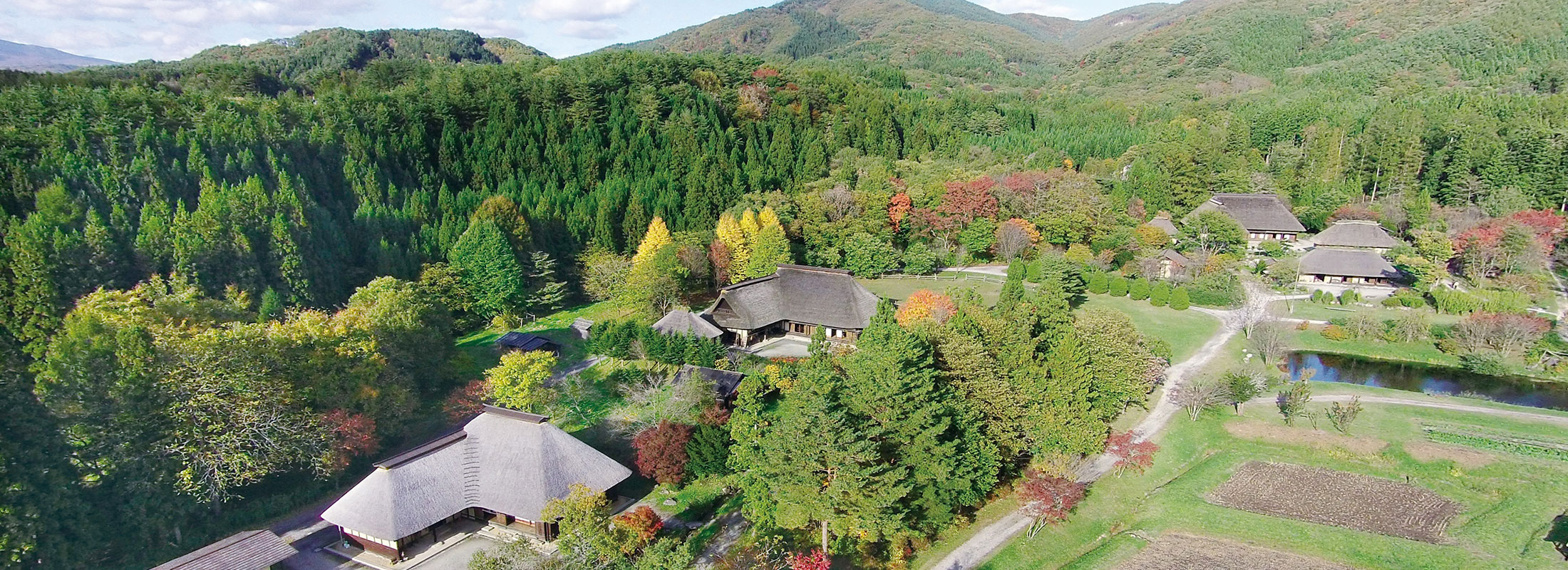 遠野ふるさと村全景