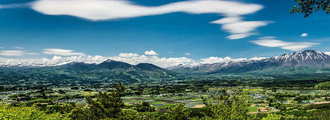 生森山(七ツ森)からのパノラマ