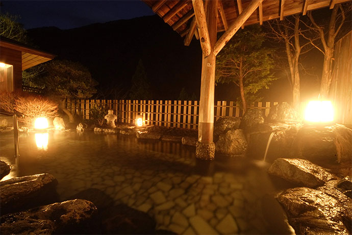 肌に効用 老神温泉