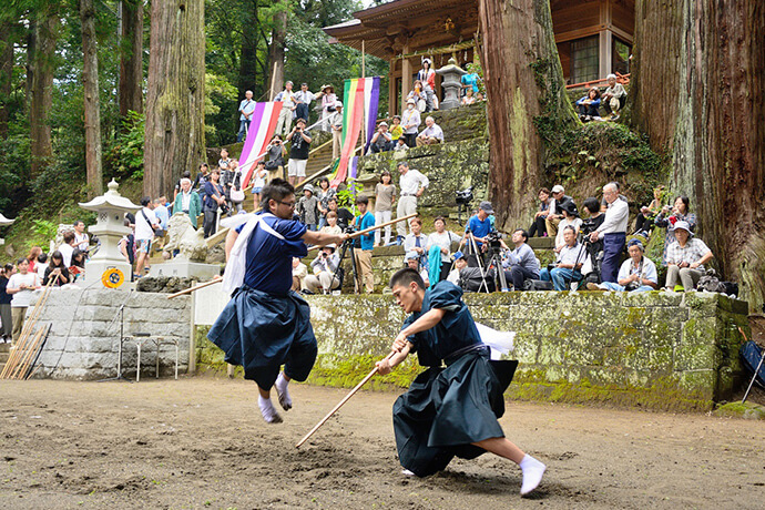 千葉県指定無形民俗文化財「三島の棒術」