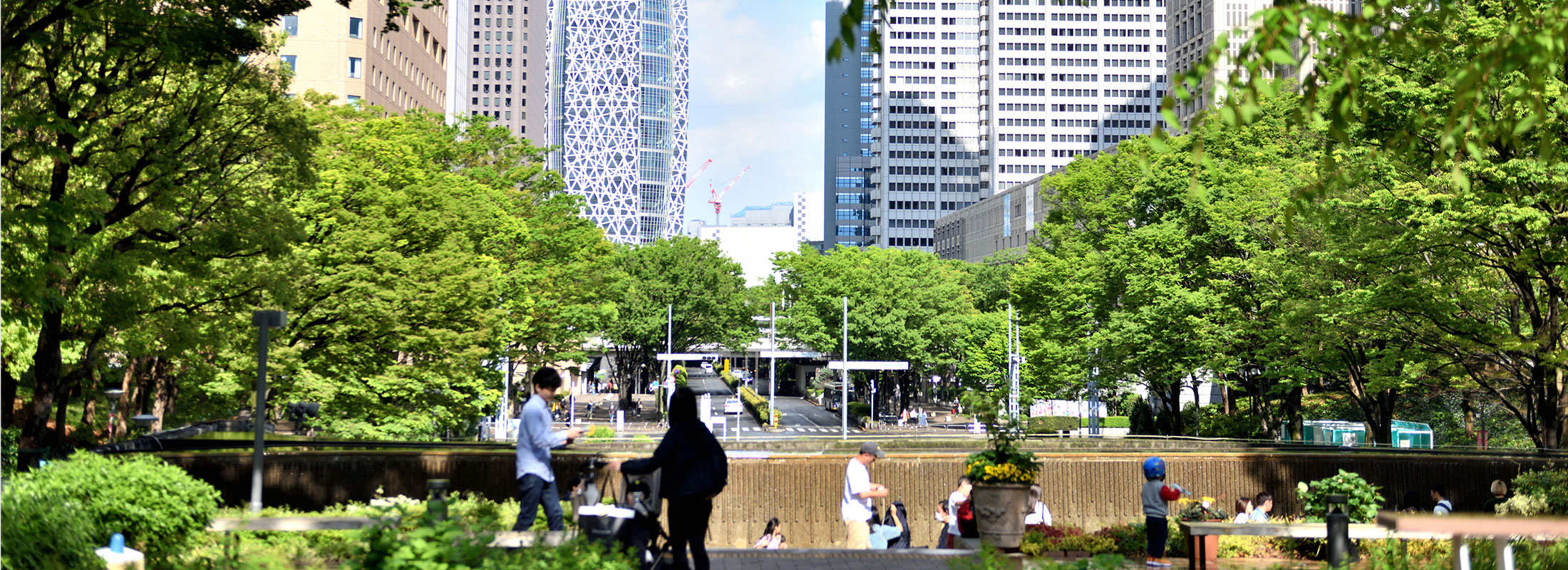 新宿駅周辺-眺望のもり