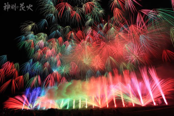 神明の花火大会