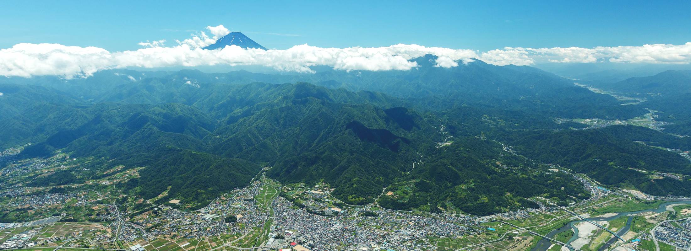 町全景