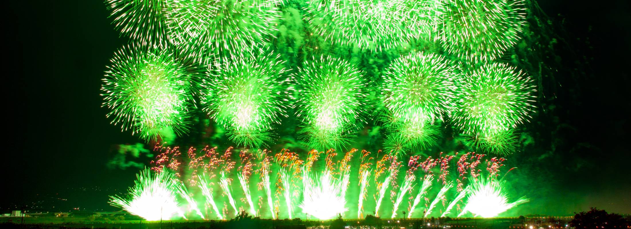 神明の花火大会