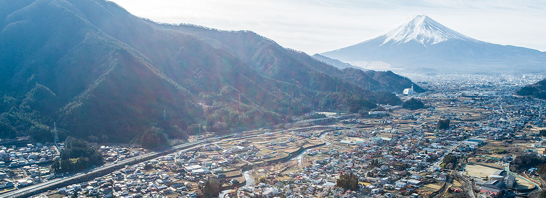 西桂町全景