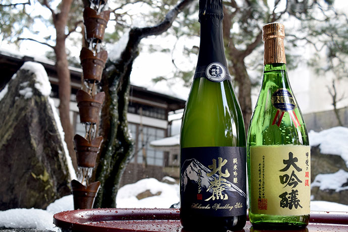 富士北麓唯一の地酒・甲斐の開運