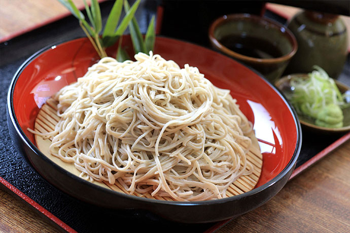 清流に育まれたお蕎麦