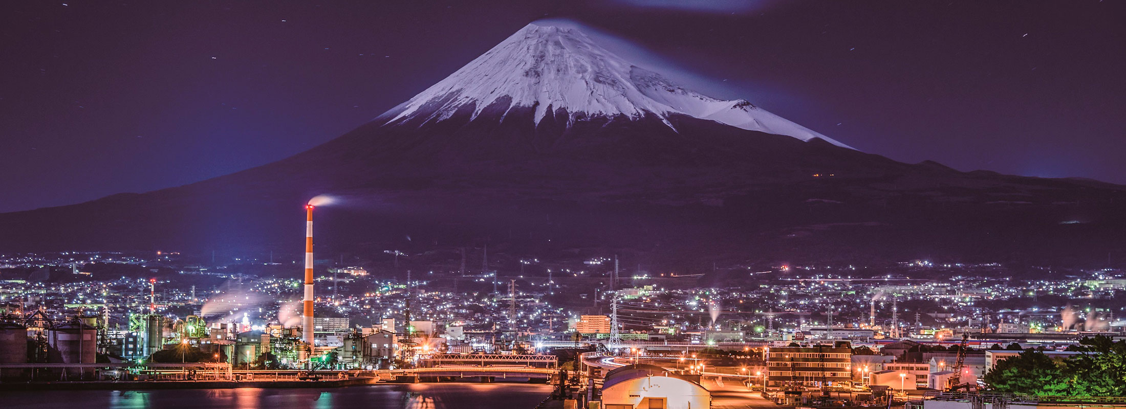 工場夜景