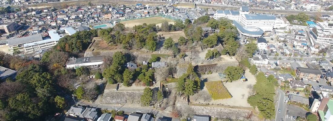 松坂城空撮