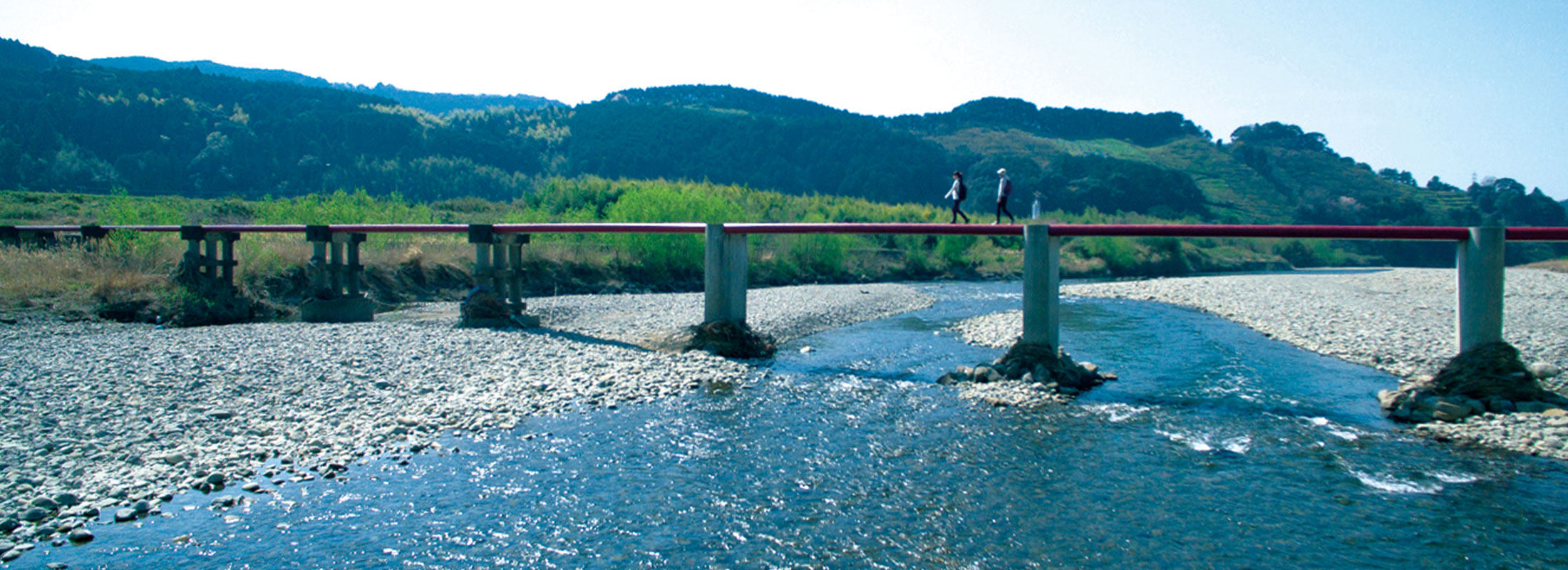 ③　畑山橋（潜水橋）