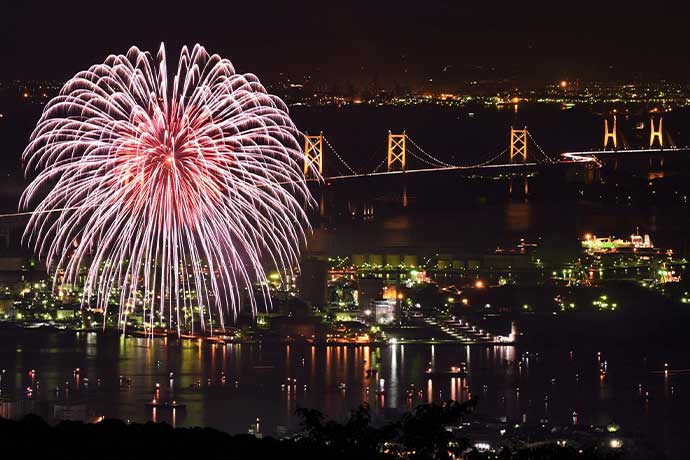 さかいで大橋まつり・海上花火大会