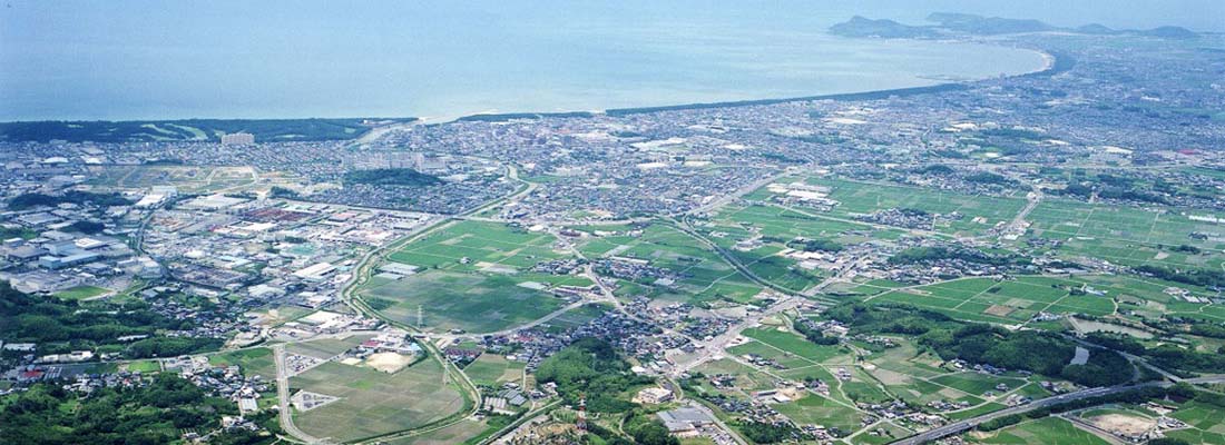 古賀市全景写真