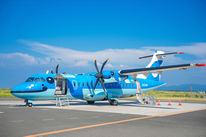 日本一小さな航空会社「天草エアライン」のみぞか号