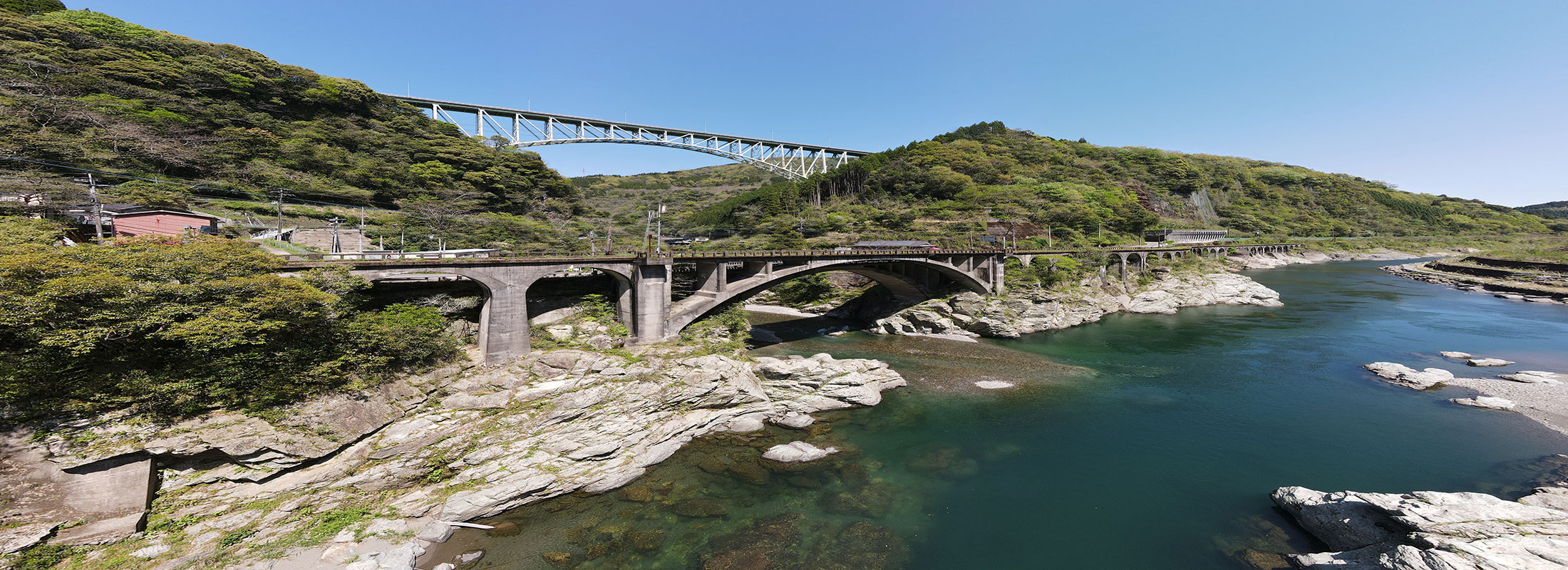 宮崎県日之影町 綱ノ瀬橋梁