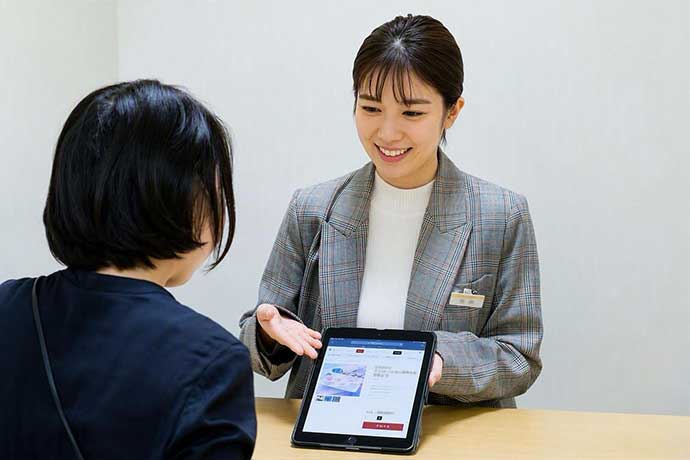 三越伊勢丹ふるさと納税 店頭カウンター