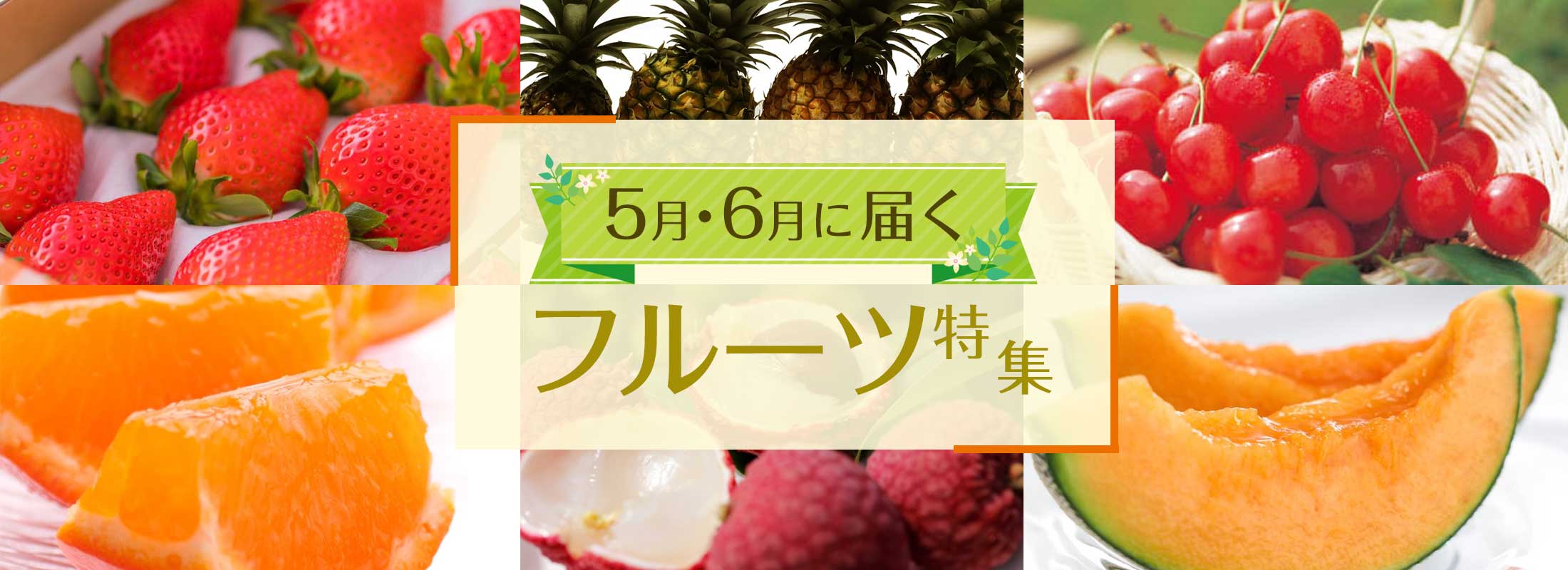 5月・6月に届くフルーツ特集